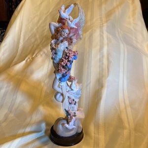 Fairy and Doves Figurine